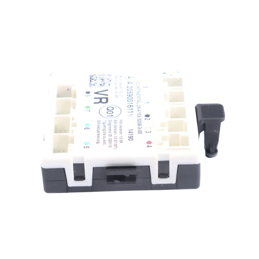 Mercedes W205 Module Porte Avant Droit Unité Commande ECU - SKU A2059001611 - Numéro de pièce A2059001611
