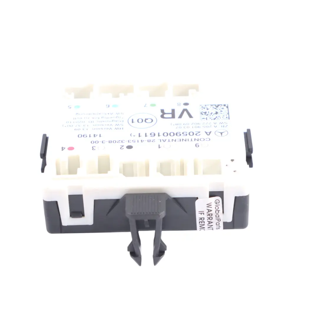 Mercedes W205 Module Porte Avant Droit Unité Commande ECU - SKU A2059001611 - Numéro de pièce A2059001611