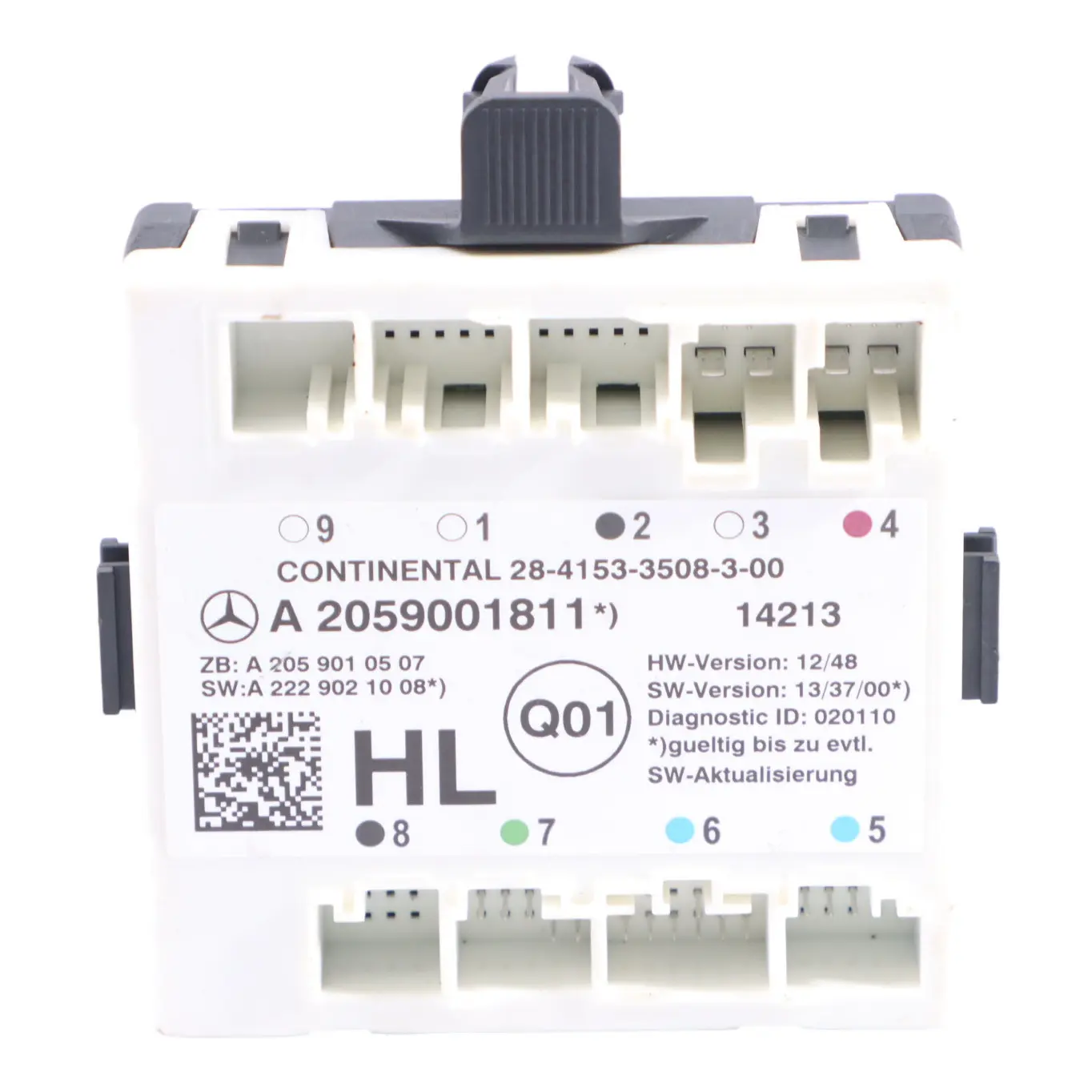 Mercedes W205 Module De Commande De Porte Arrière Gauche ECU A2059001811