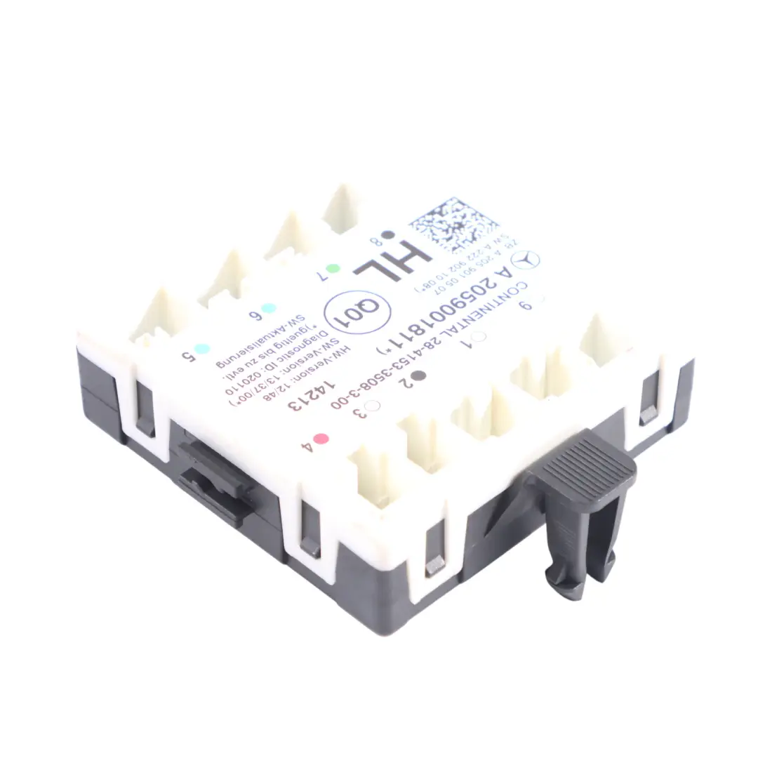 Door Control Module Unit Left N/S ECU to Mercedes W205 Rear with Part number A2059001811 Mercedes W205 Rear Door Control Module Unit Left N/S ECU - SKU A2059001811 - Part number A2059001811