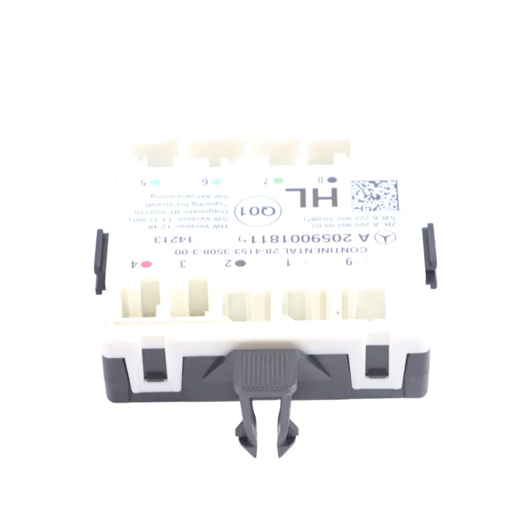 Hintere Tür Steuerung Modul Einheit Links ECU für Mercedes W205 mit Teilenummer A2059001811 Mercedes W205 Hintere Tür Steuerung Modul Einheit Links ECU - SKU A2059001811 - Teilenummer A2059001811