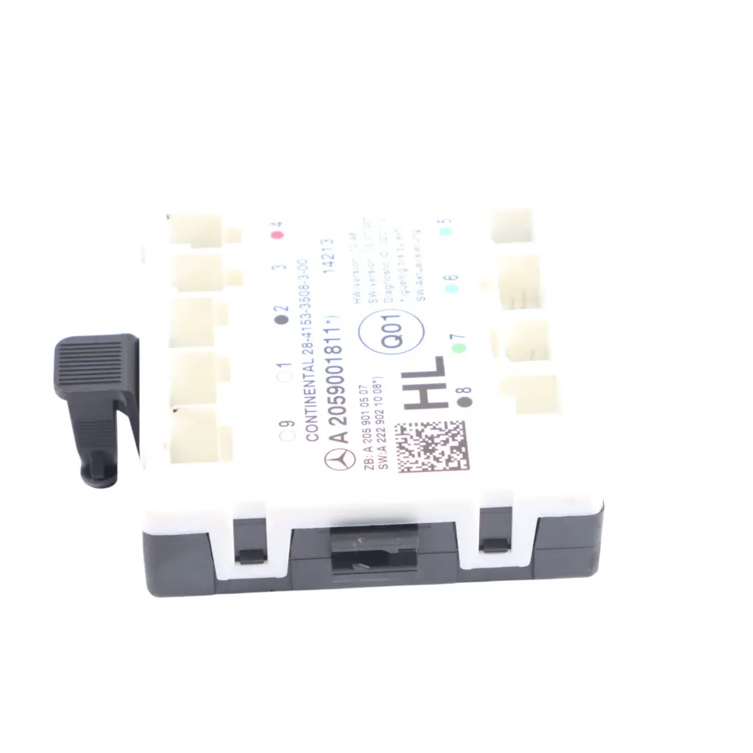 Hintere Tür Steuerung Modul Einheit Links ECU für Mercedes W205 mit Teilenummer A2059001811 Mercedes W205 Hintere Tür Steuerung Modul Einheit Links ECU - SKU A2059001811 - Teilenummer A2059001811