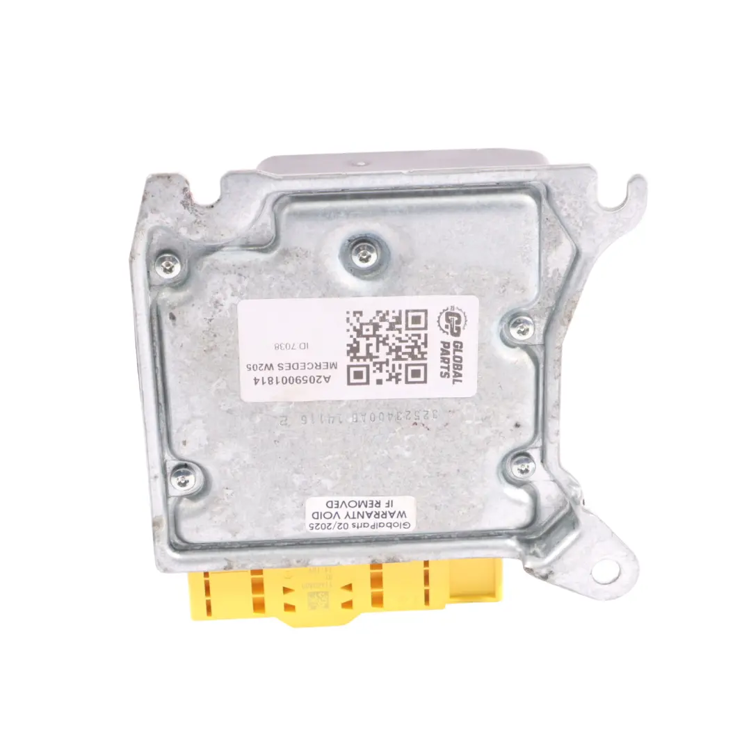 Moduł Sterujący Układem Poduszek ECU Mercedes W205 - SKU A2059001814 - Numer Części A2059001814