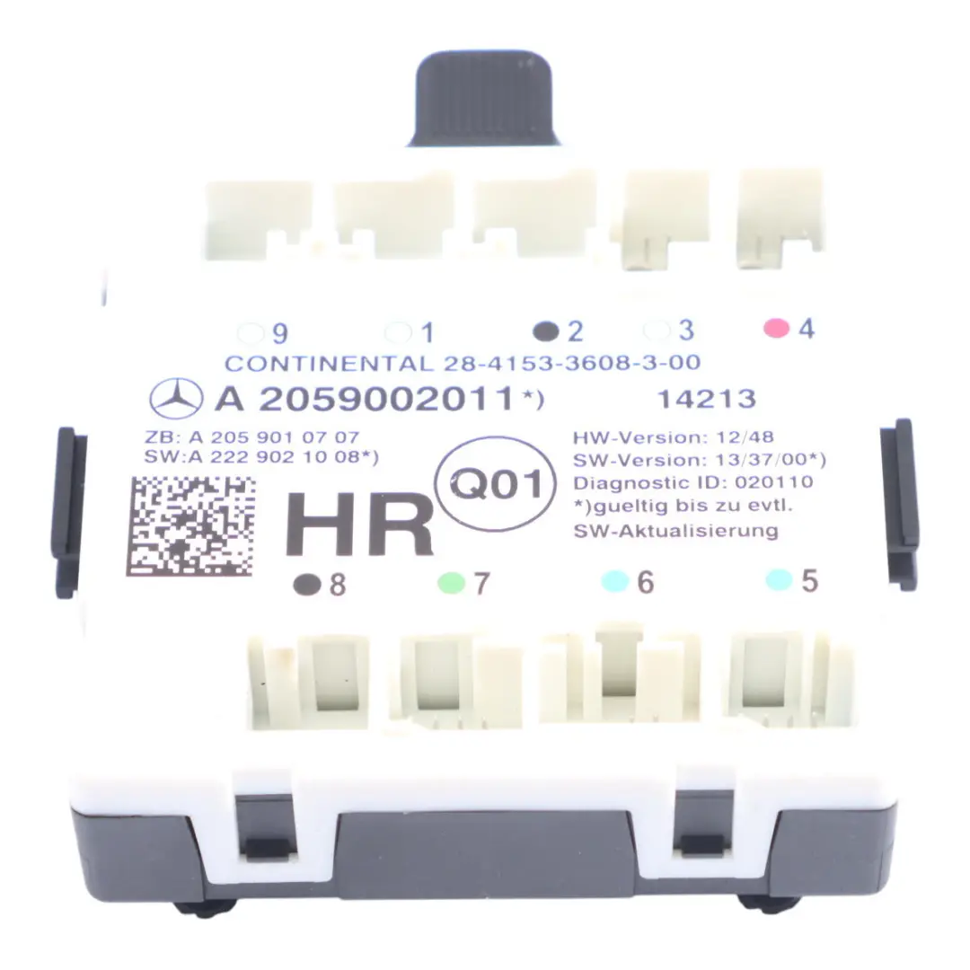 Module De Commande De Porte Arrière Droit ECU pour Mercedes W205 à propos du numéro de pièce A2059002011 Mercedes W205 Module De Commande De Porte Arrière Droit ECU - SKU A2059002011 - Numéro de pièce A2059002011