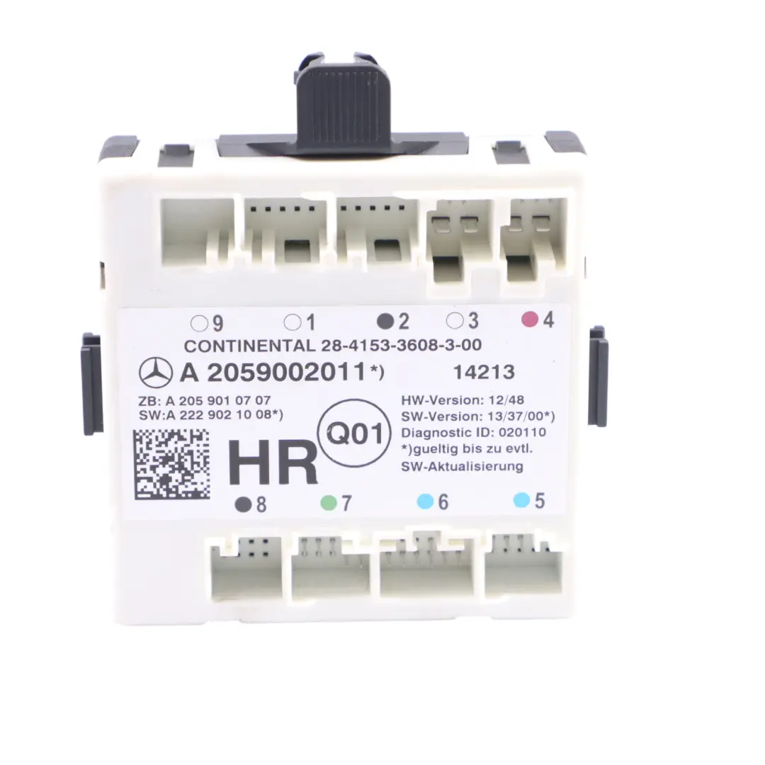 Module De Commande De Porte Arrière Droit ECU pour Mercedes W205 à propos du numéro de pièce A2059002011 Mercedes W205 Module De Commande De Porte Arrière Droit ECU - SKU A2059002011 - Numéro de pièce A2059002011