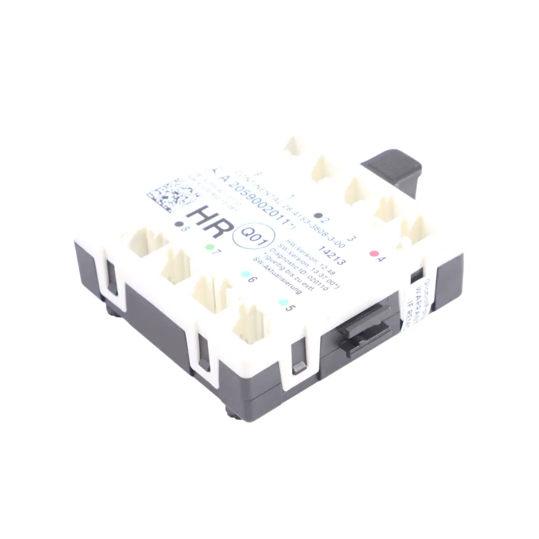 Módulo De Control De Puerta Trasera Derecha ECU para Mercedes W205 con número de pieza A2059002011 Mercedes W205 Módulo De Control De Puerta Trasera Derecha ECU - SKU A2059002011 - Número de pieza A2059002011
