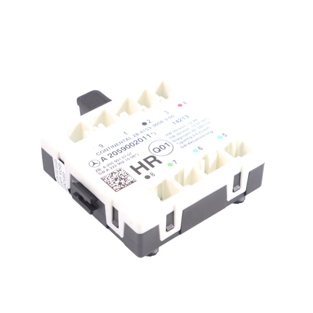 Módulo De Control De Puerta Trasera Derecha ECU para Mercedes W205 con número de pieza A2059002011 Mercedes W205 Módulo De Control De Puerta Trasera Derecha ECU - SKU A2059002011 - Número de pieza A2059002011