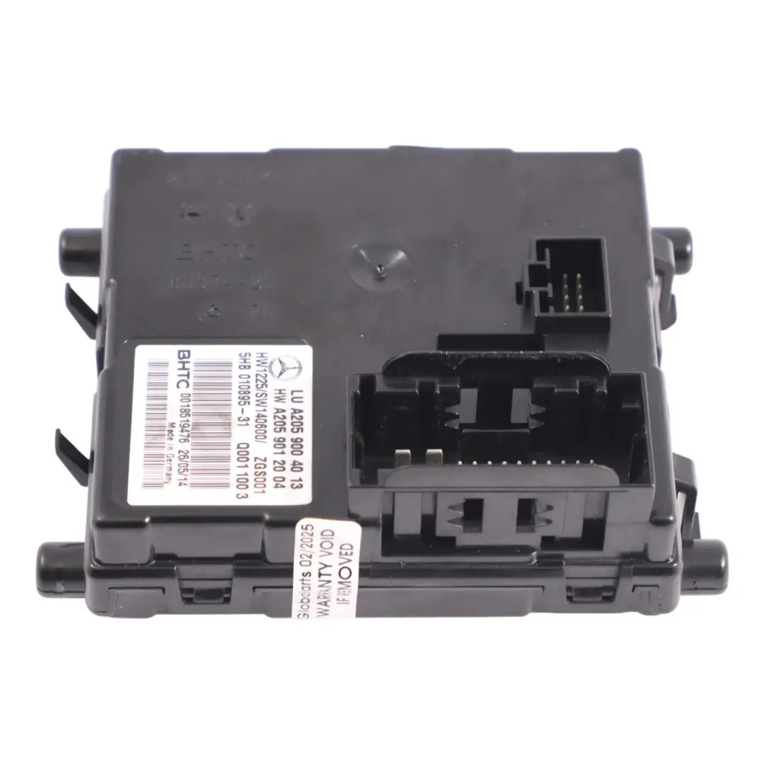 Mercedes W205 Air Conditioning Control Module A/C ECU Unit - SKU A2059004013 - Part number A2059004013