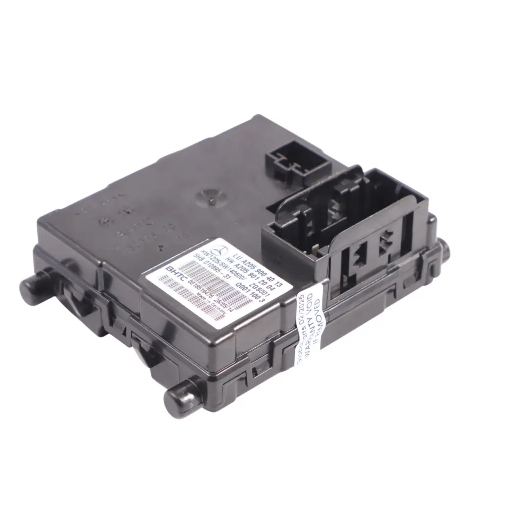 Conditioning Control Module A/C ECU Unit to Mercedes W205 Air with Part number A2059004013 Mercedes W205 Air Conditioning Control Module A/C ECU Unit - SKU A2059004013 - Part number A2059004013