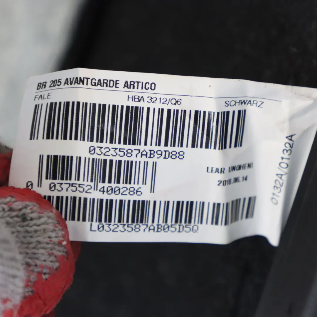 Mercedes W205 X253 Asiento Delantero Calefactable Cubierta Izquierda Derecha - SKU A2059101147-8 - Número de pieza A2059101147