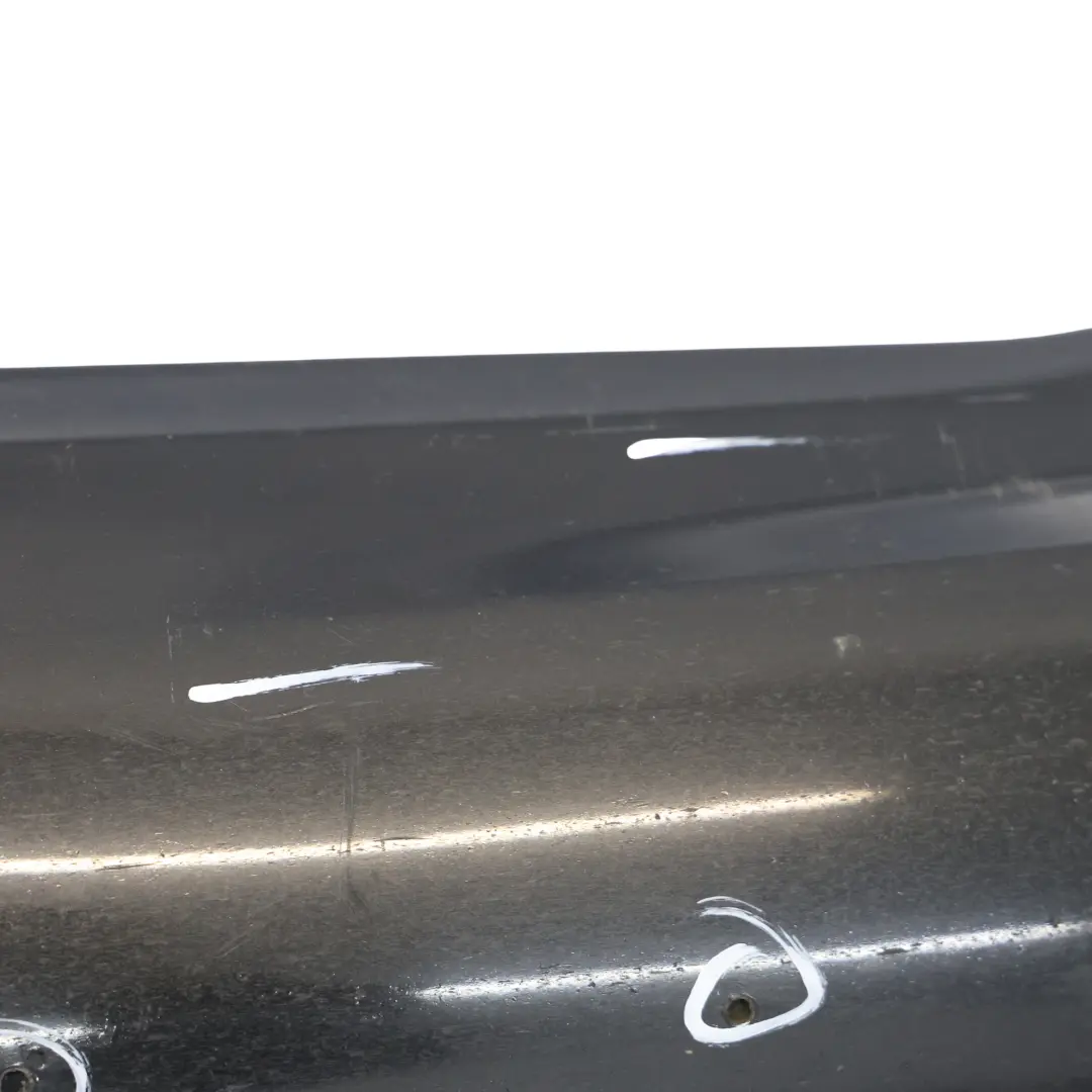 W207 Side Skirt AMG Door Sill Cover Left N/S Obsidian Black - 197 Mercedes - SKU A2076981354-OB2 - Part number A2076981354