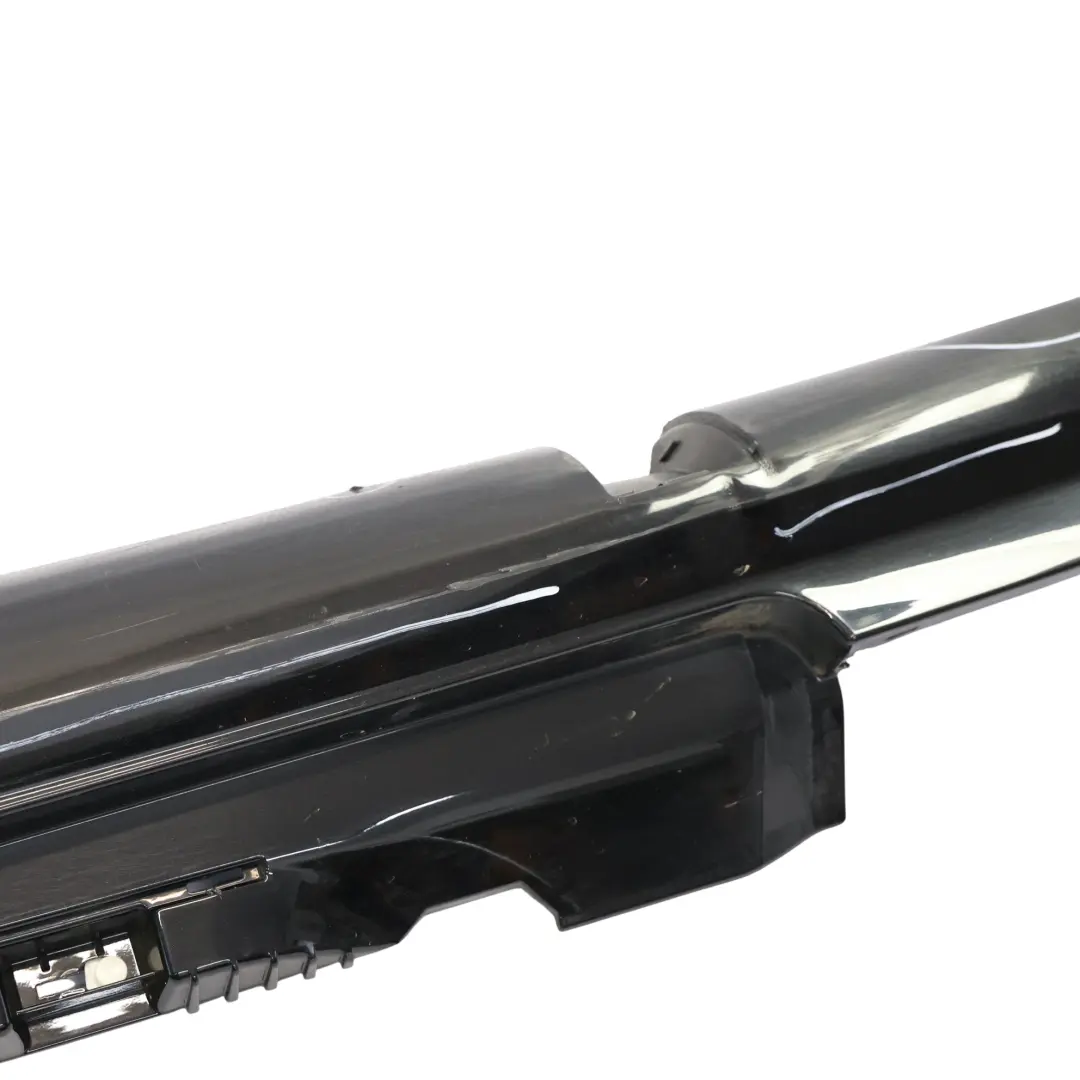 W207 Side Skirt AMG Door Sill Cover Left N/S Obsidian Black - 197 Mercedes - SKU A2076981354-OB2 - Part number A2076981354