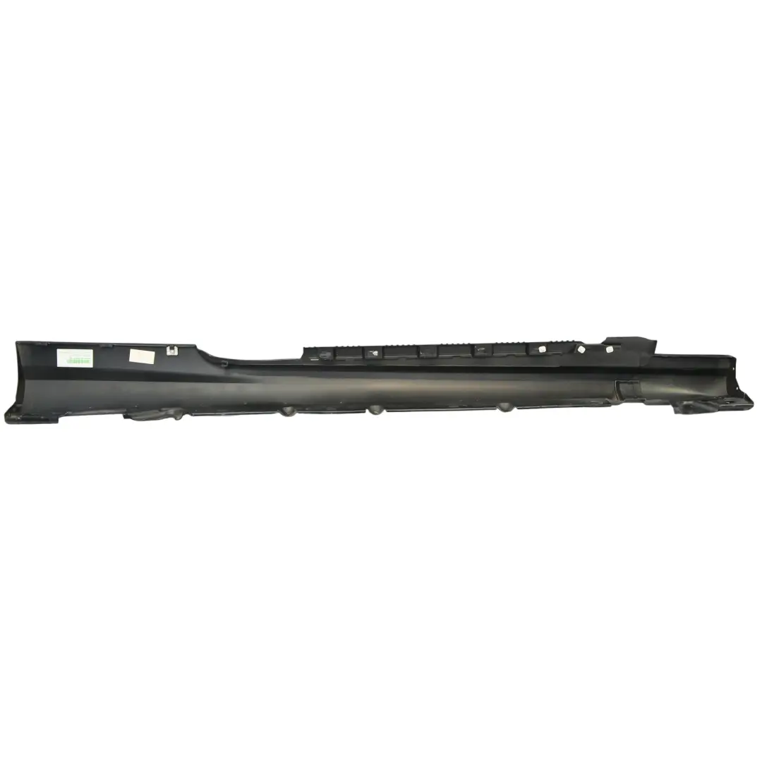 W207 Side Skirt AMG Door Sill Cover Left N/S Obsidian Black - 197 to Mercedes with Part number A2076981354 Mercedes W207 Side Skirt AMG Door Sill Cover Left N/S Obsidian Black - 197 - SKU A2076981354-OB2 - Part number A2076981354