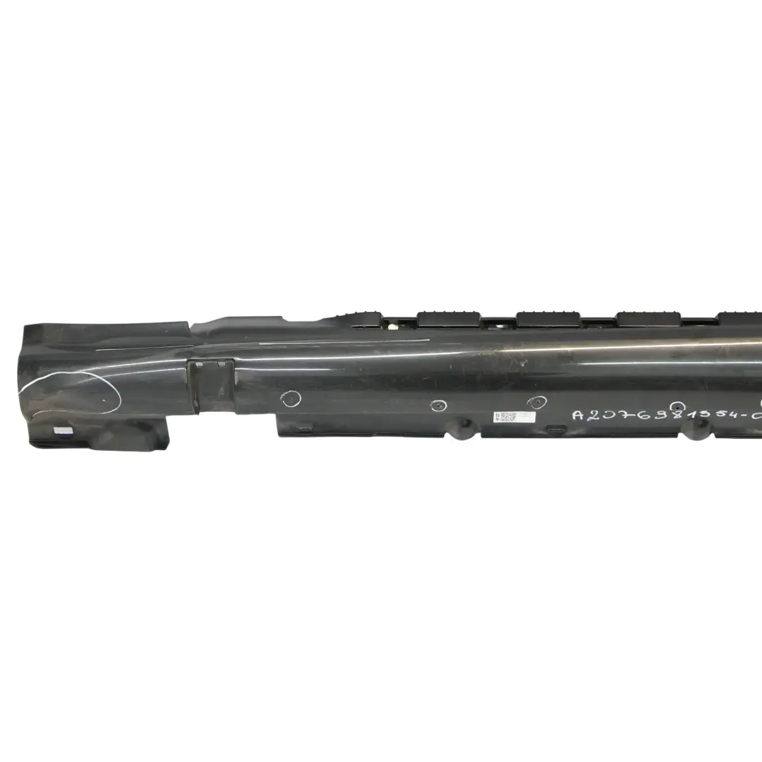 Mercedes W207 Spódnica Boczna AMG Osłona Progu Lewa Obsidian Black - 197 - SKU A2076981354-OB2 - Numer Części A2076981354