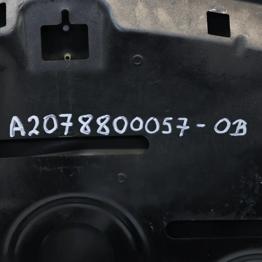 W207 Hood Bonnet Trim Panel Covering to Mercedes with Part number A2078800057 Mercedes W207 Hood Bonnet Trim Panel Covering - SKU A2078800057-OB - Part number A2078800057