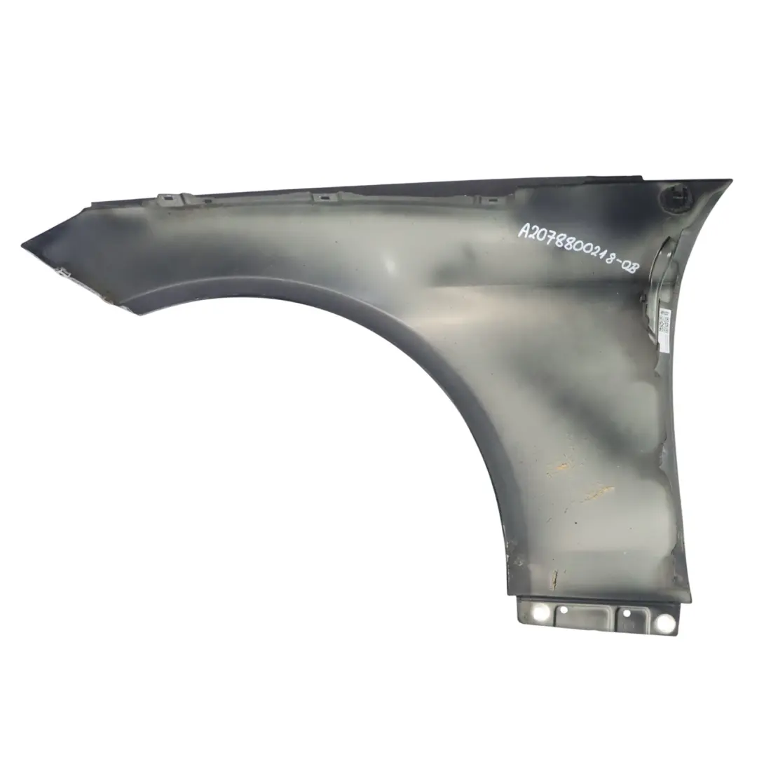 Mercedes W207 Pannello Laterale Anteriore Destro Parafango Obsidian Black - 197 - SKU A2078800218-OB - Numero di parte A2078800218