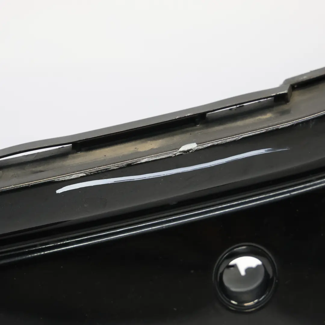 Mercedes W207 Bumper Front Trim Panel Obsidian Black Metallic - 197 - SKU A2078800447-OB1 - Part number A2078800447