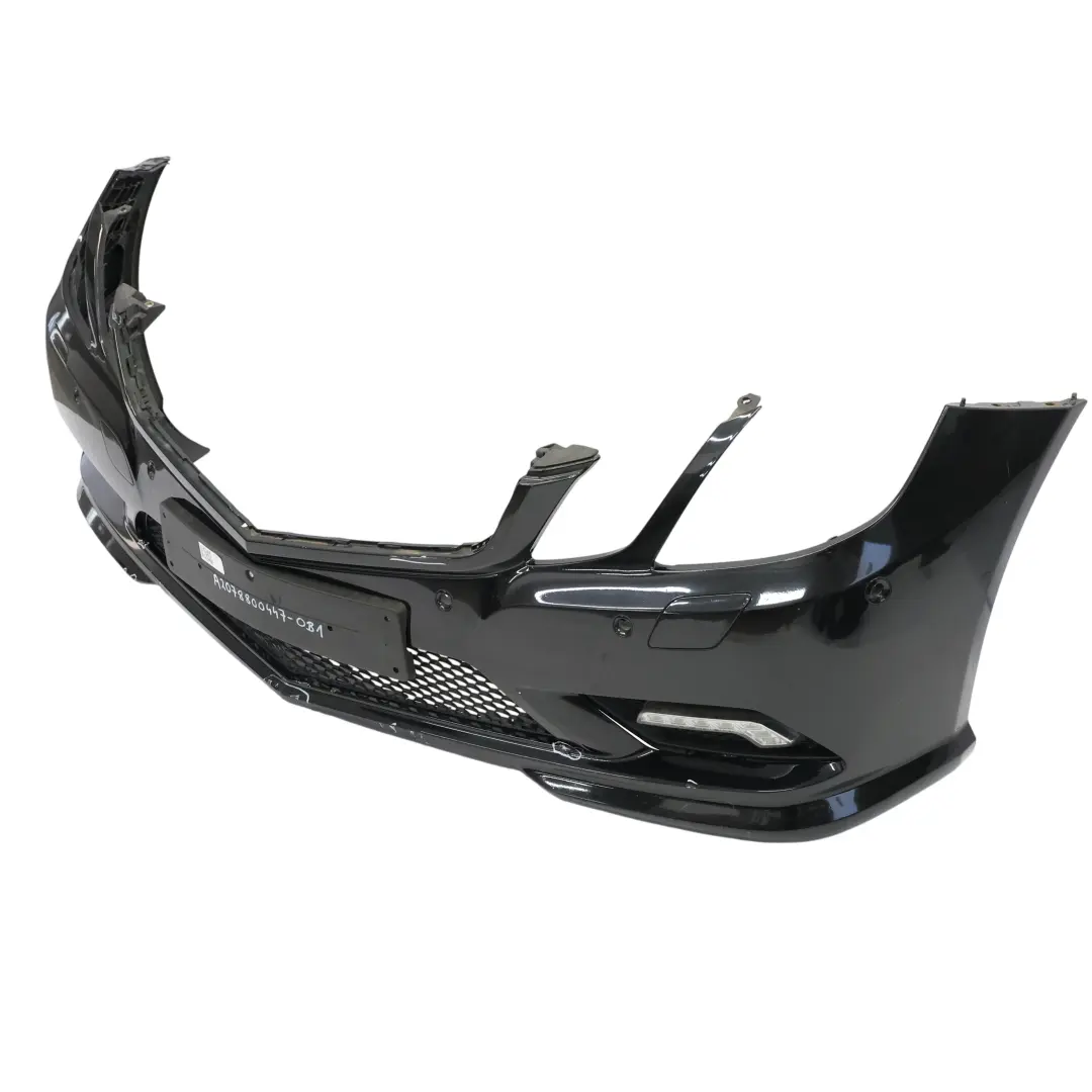 Mercedes W207 Bumper Front Trim Panel Obsidian Black Metallic - 197 - SKU A2078800447-OB1 - Part number A2078800447