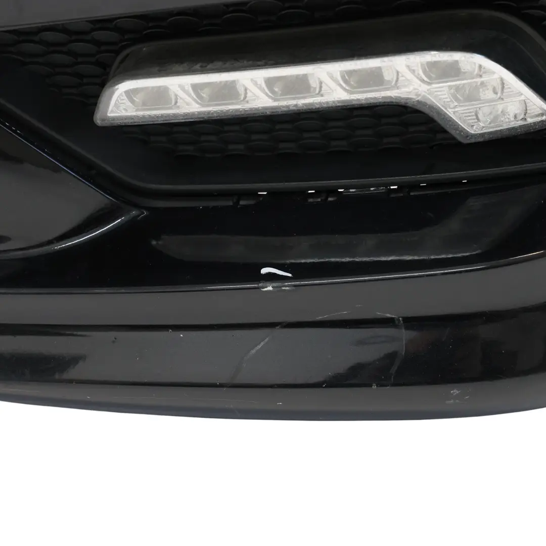 Mercedes W207 Bumper Front Trim Panel Obsidian Black Metallic - 197 - SKU A2078800447-OB1 - Part number A2078800447