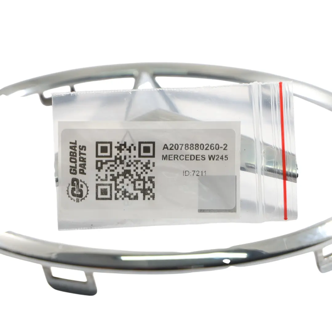 Front Emblem Mercedes W202 W207 W245 Logo Star Grille Base Chrome A1698880660 to with Part number A2078880260 Front Emblem Mercedes W202 W207 W245 Logo Star Grille Base Chrome A1698880660 - SKU A2078880260-2 - Part number A2078880260
