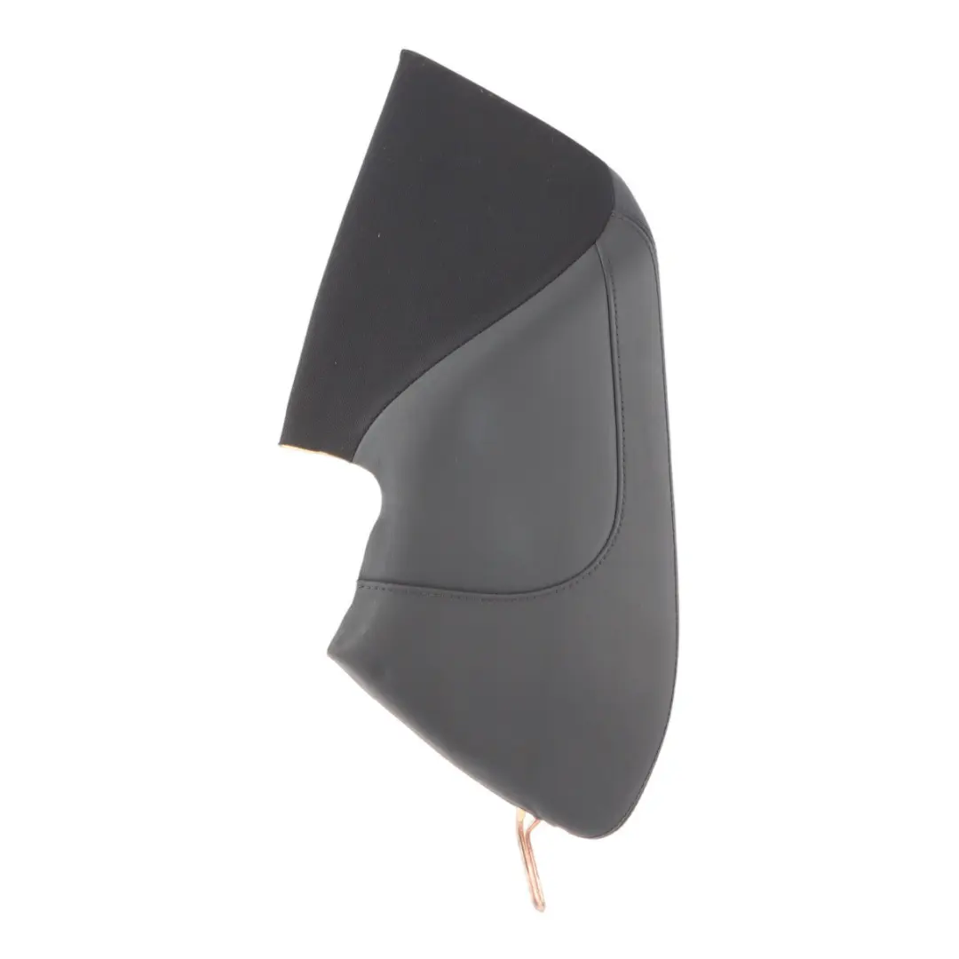 Lateral Rear Left N/S Panel Finisher Leather Black to Mercedes W204 Seat with Part number A2079207530 Mercedes W204 Seat Lateral Rear Left N/S Panel Finisher Leather Black - SKU A2079207530 - Part number A2079207530