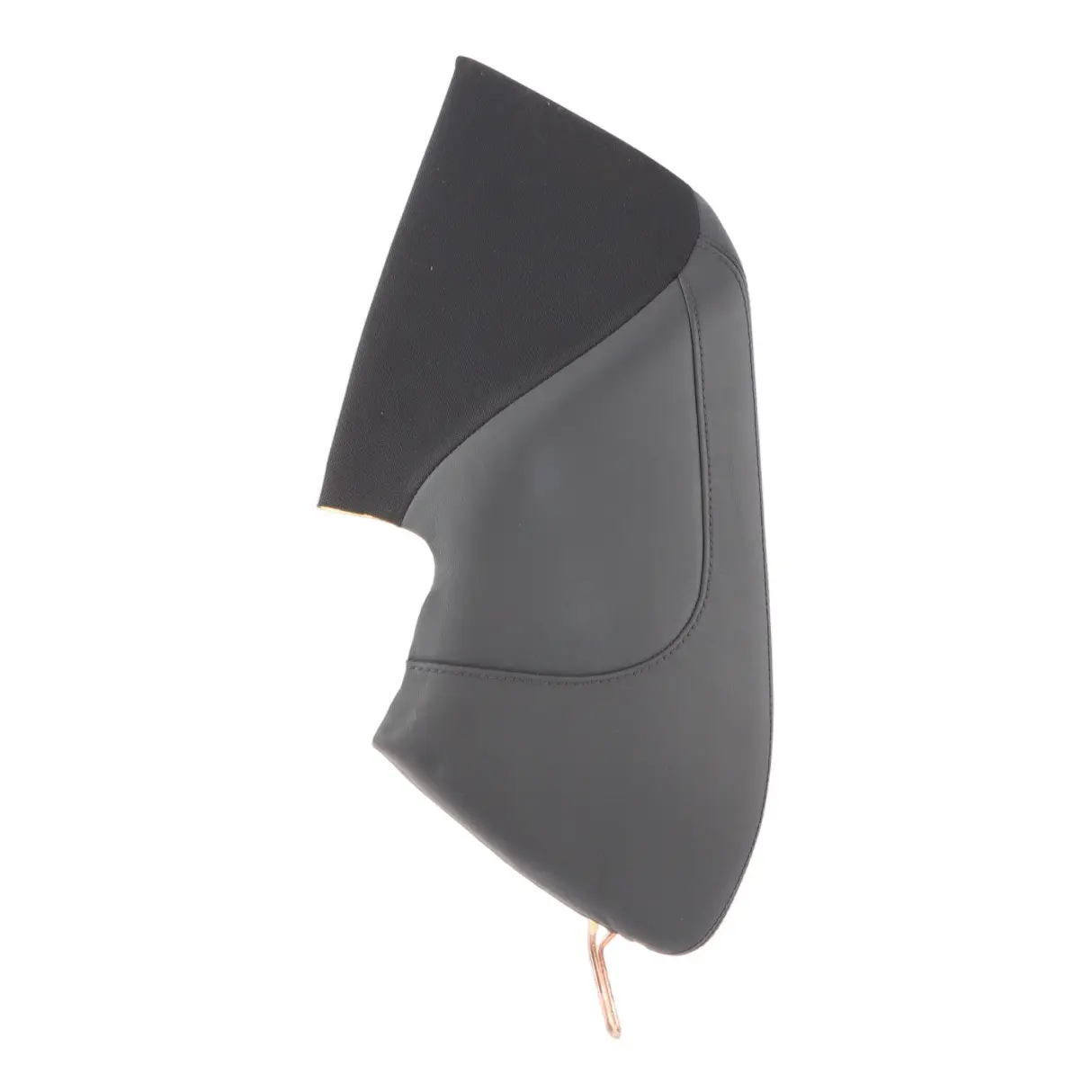 Mercedes W204 Seat Lateral Rear Left N/S Panel Finisher Leather Black
