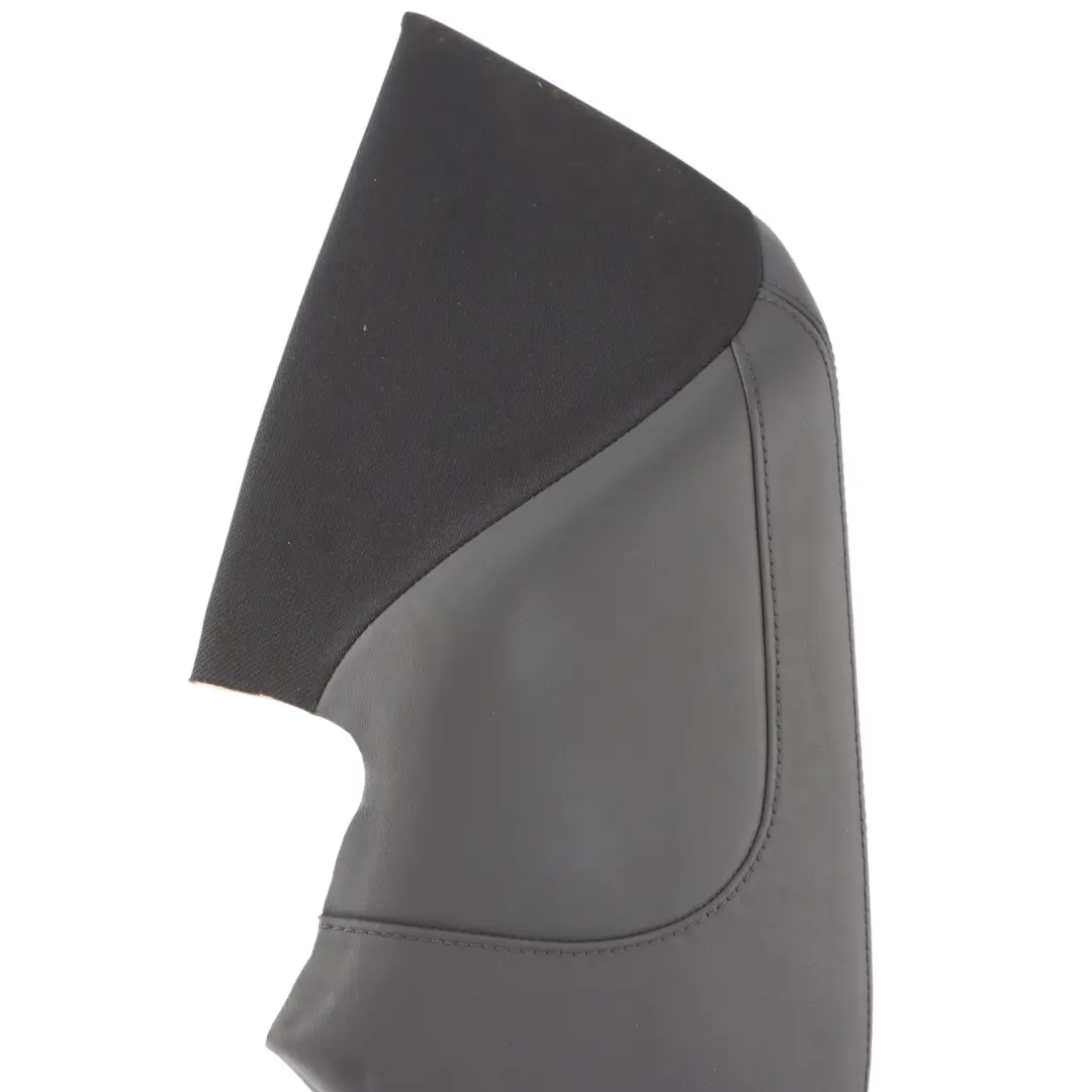 Mercedes W204 Seat Lateral Rear Left N/S Panel Finisher Leather Black - SKU A2079207530 - Part number A2079207530