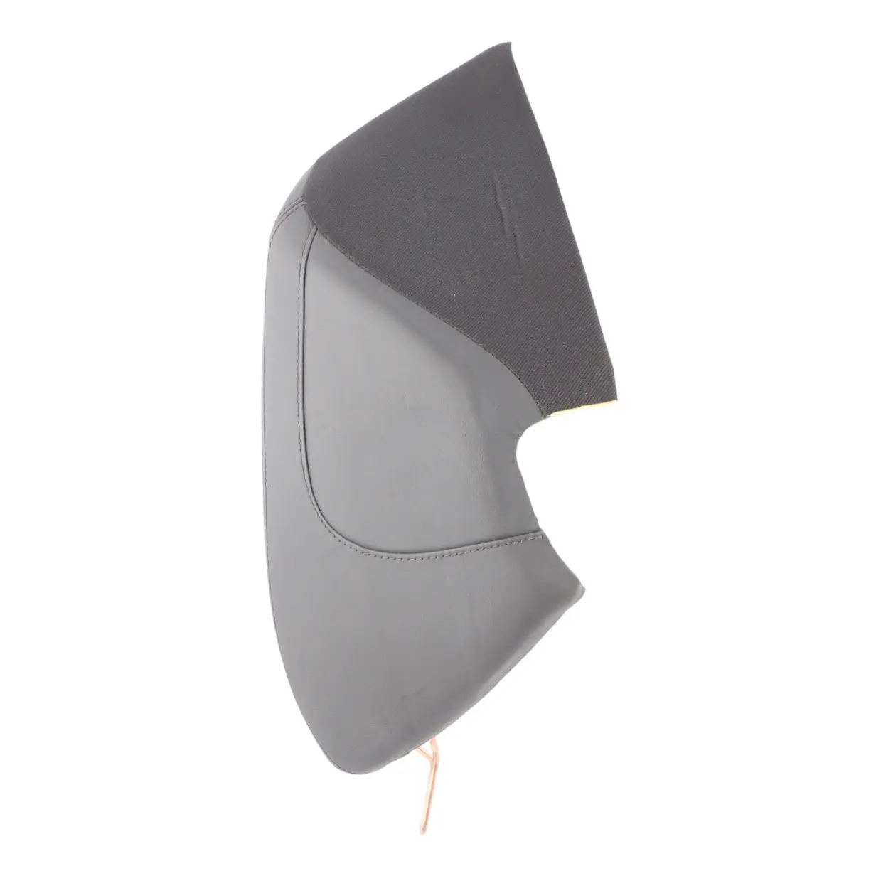 Mercedes W204 Seat Lateral Rear Right O/S Panel Finisher Leather Black