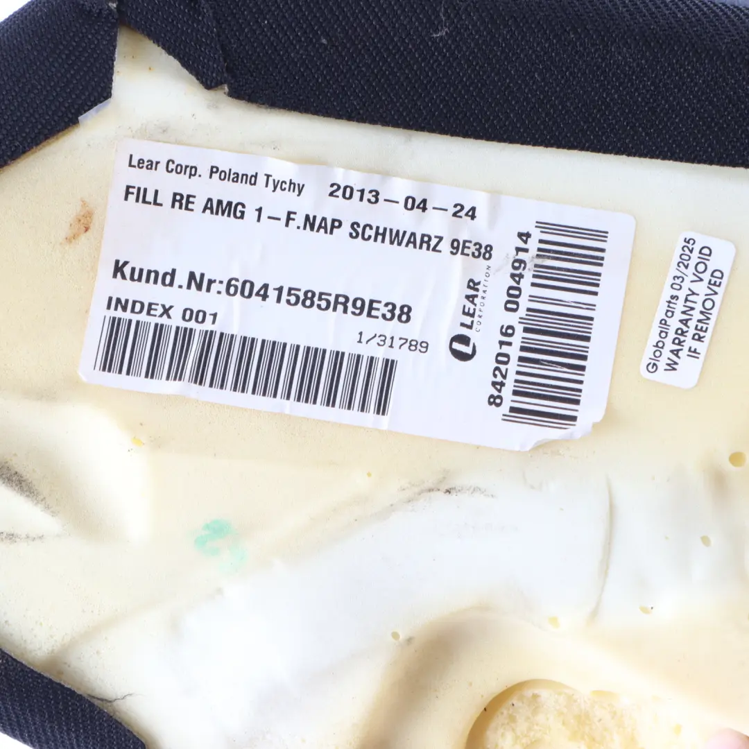Lateral Rear Right O/S Panel Finisher Leather Black to Mercedes W204 Seat with Part number A2079207630 Mercedes W204 Seat Lateral Rear Right O/S Panel Finisher Leather Black - SKU A2079207630 - Part number A2079207630