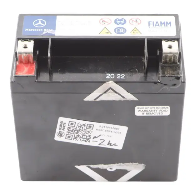  Mercedes-Benz W169 W204 W207 Auxiliary Additional Backup Battery - SKU A2115410001 - Part number A2115410001
