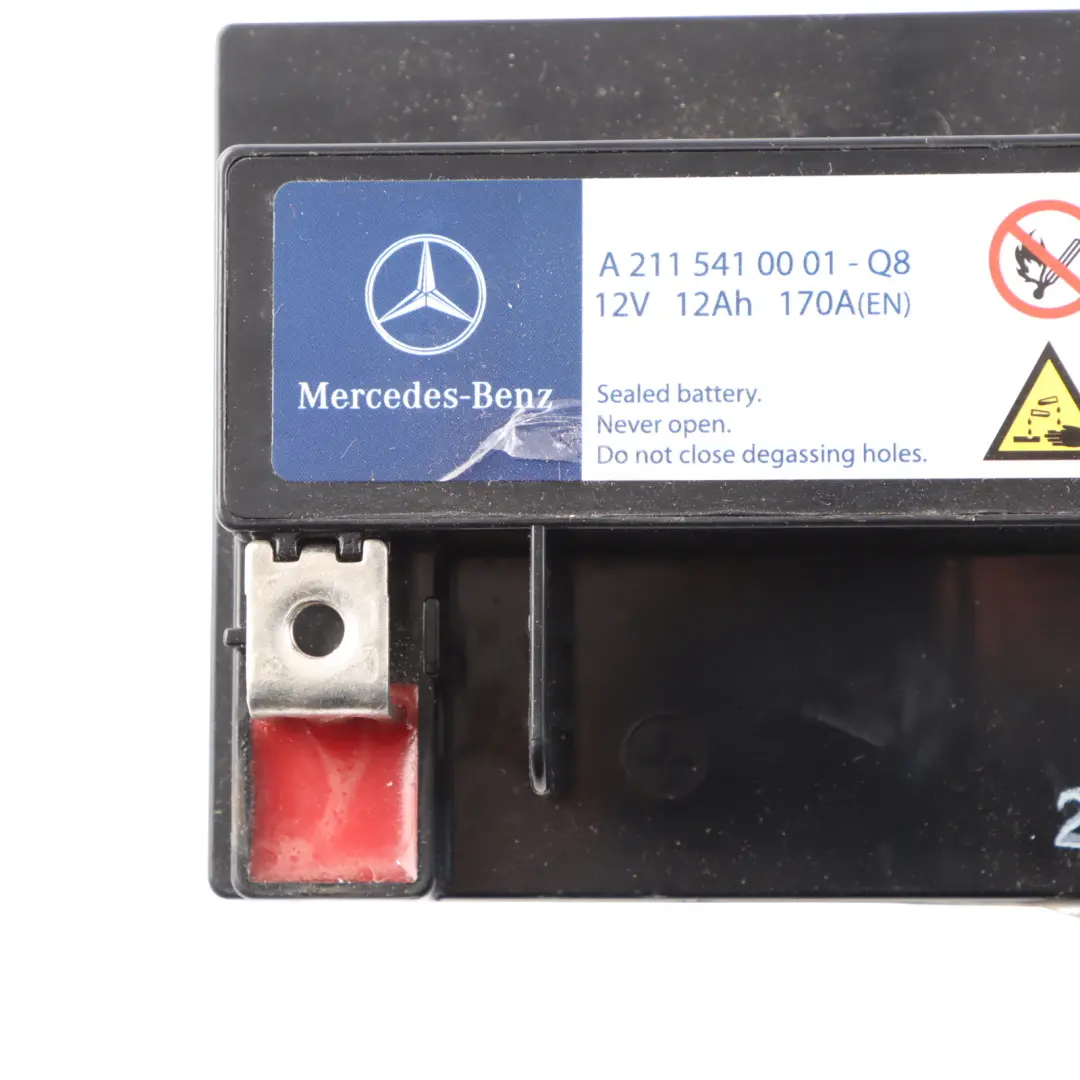 Mercedes-Benz W169 W204 W207 Auxiliary Additional Backup Battery to with Part number A2115410001 Mercedes-Benz W169 W204 W207 Auxiliary Additional Backup Battery - SKU A2115410001 - Part number A2115410001