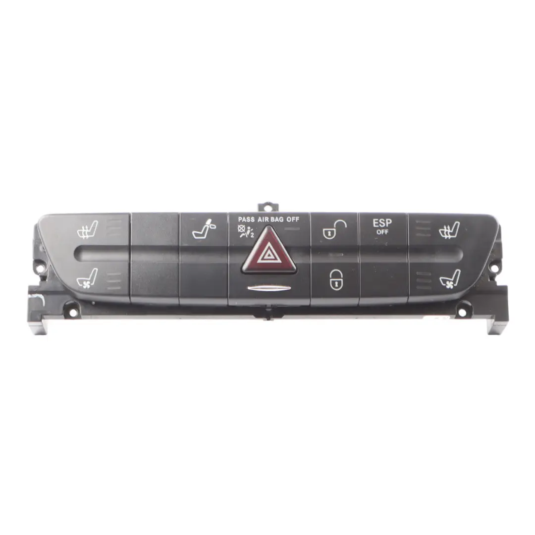 Mercedes W219 Hazard Heater ESP Switch Control Block Button Panel - SKU A2118218658 - Part number A2118218658