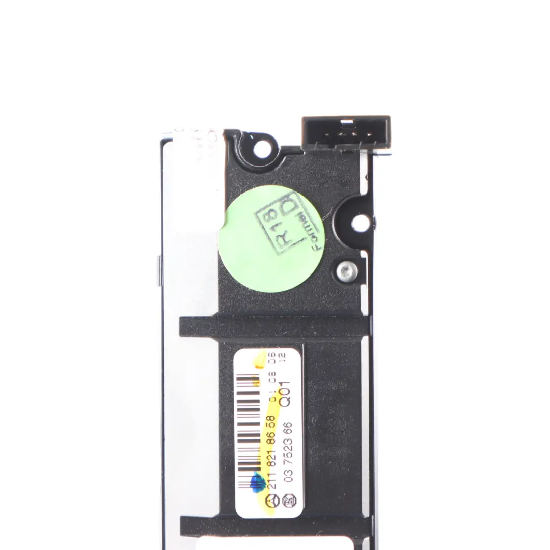 W219 Hazard Heater ESP Switch Control Block Button Panel to Mercedes with Part number A2118218658 Mercedes W219 Hazard Heater ESP Switch Control Block Button Panel - SKU A2118218658 - Part number A2118218658