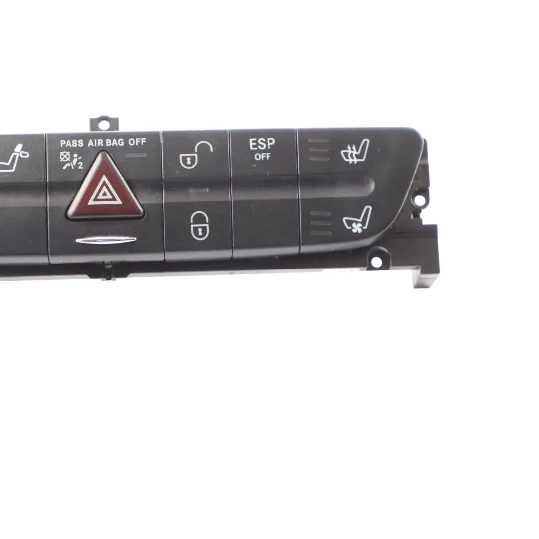 W219 Hazard Heater ESP Switch Control Block Button Panel to Mercedes with Part number A2118218658 Mercedes W219 Hazard Heater ESP Switch Control Block Button Panel - SKU A2118218658 - Part number A2118218658