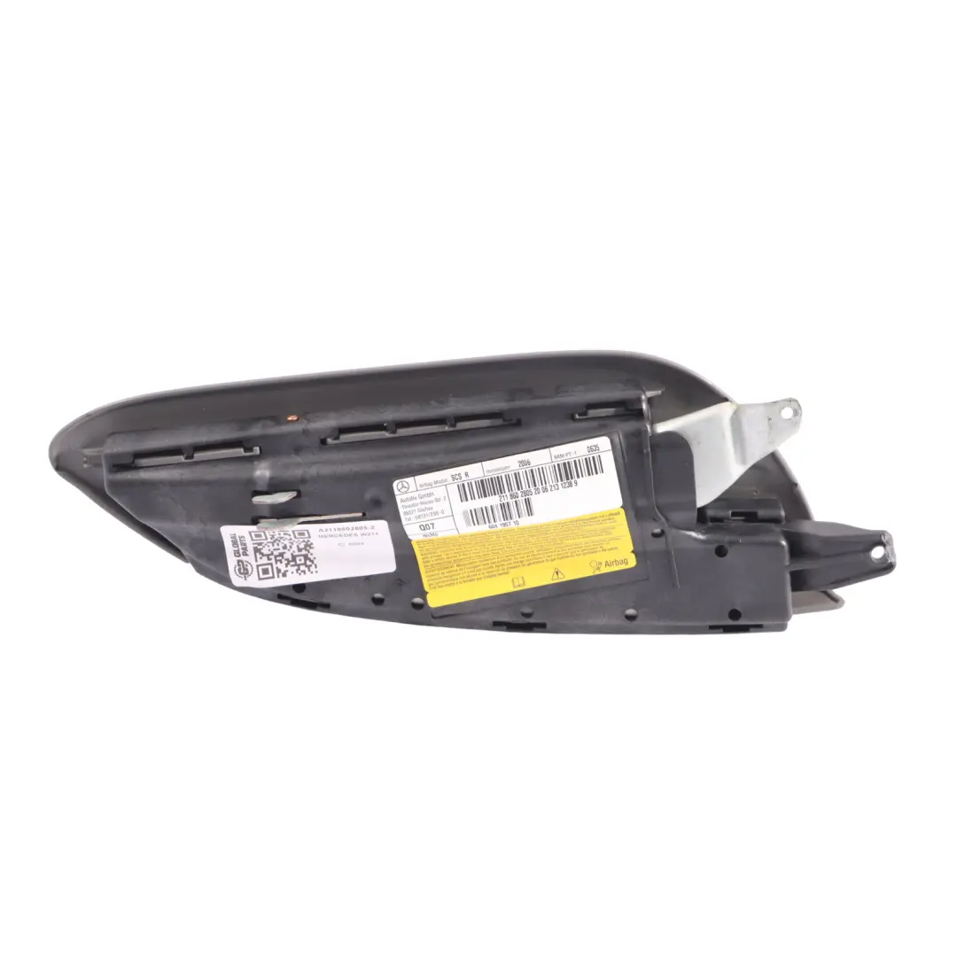 Module Air Siège Mercedes W211 CLS W219 Côté Avant Droit SRS pour à propos du numéro de pièce A2118602805 Module Air Siège Mercedes W211 CLS W219 Côté Avant Droit SRS - SKU A2118602805-2 - Numéro de pièce A2118602805