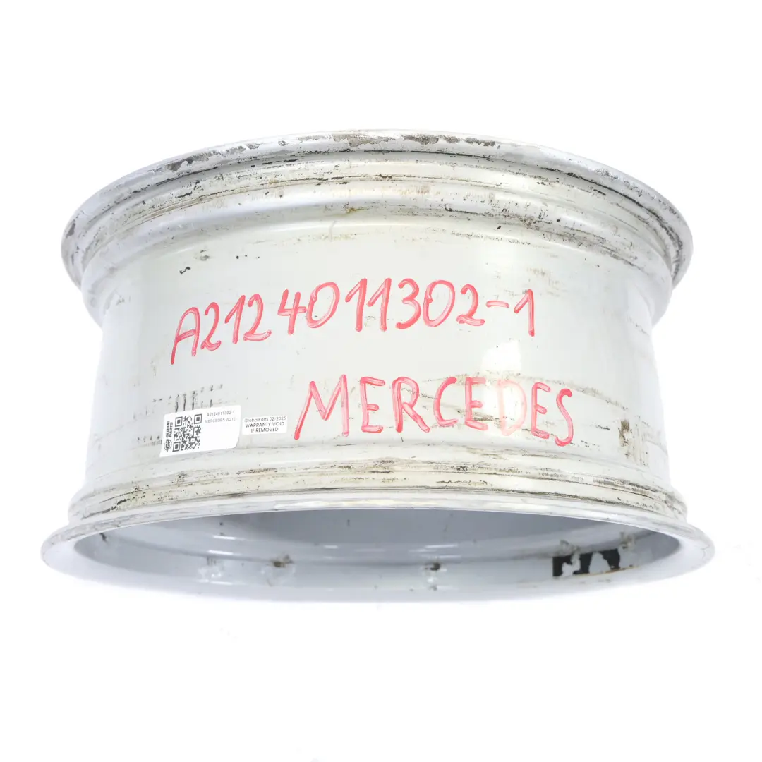 Front Axle Silver Alloy Wheel Rim 18" ET:48 8,5J Mercedes W212 - SKU A2124011302-1 - Part number A2124011302