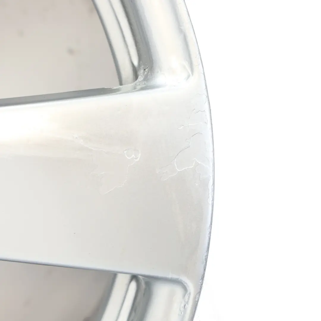 Front Axle Silver Alloy Wheel Rim 18" ET:48 8,5J Mercedes W212 - SKU A2124011302-1 - Part number A2124011302