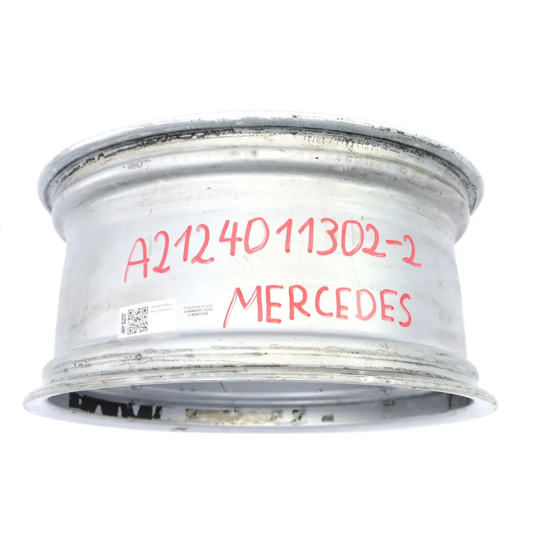Mercedes W212 Essieu avant jante en alliage argente 18" ET:48 8,5J - SKU A2124011302-2 - Numéro de pièce A2124011302