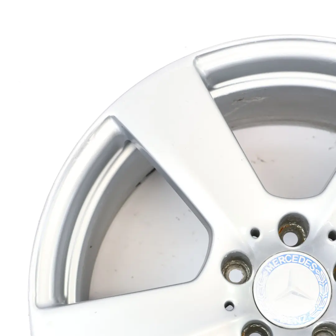 Mercedes W212 Asse Posteriore Argento Cerchio Lega 18" ET:54 9J - SKU A2124011402-4 - Numero di parte A2124011402