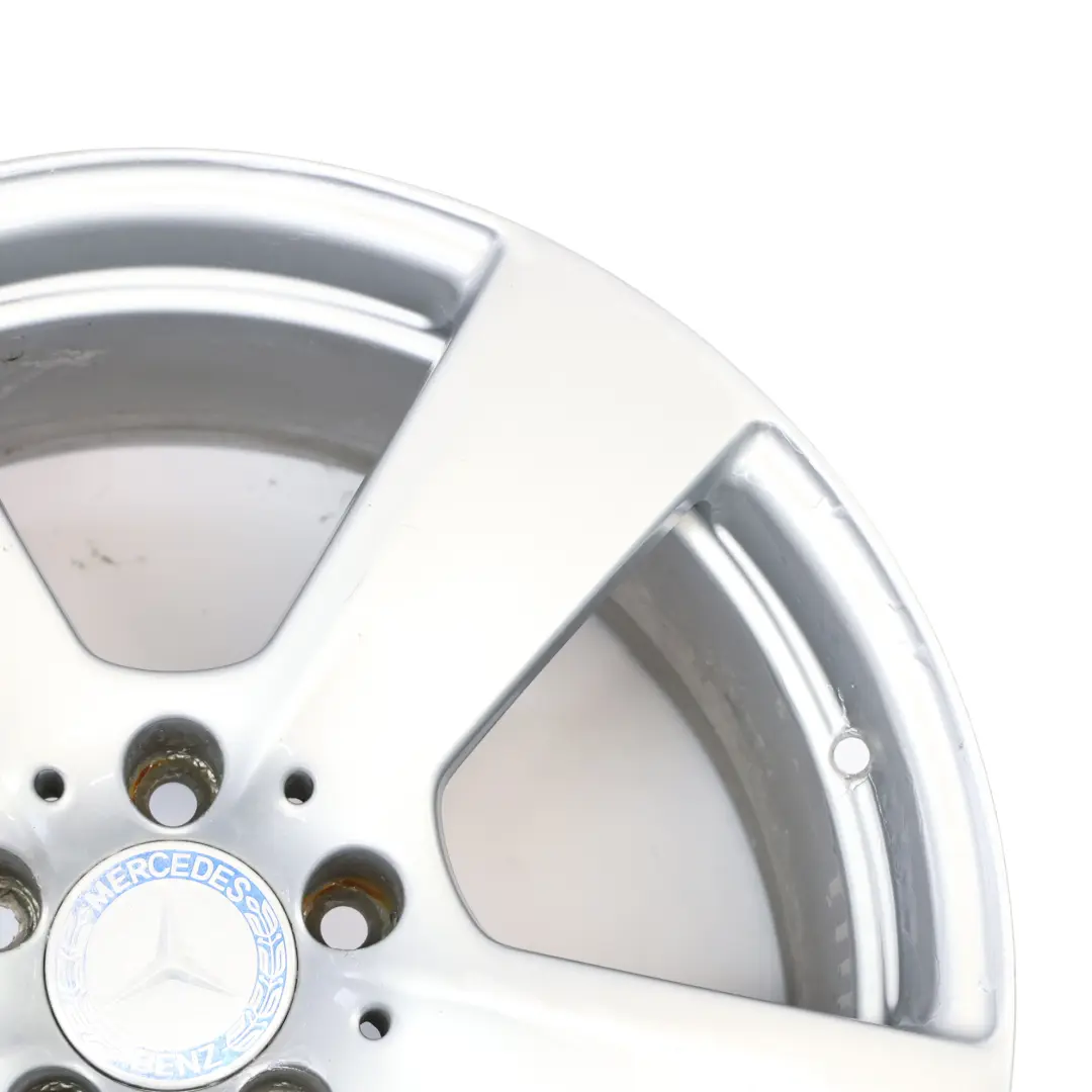 Mercedes W212 Asse Posteriore Argento Cerchio Lega 18" ET:54 9J - SKU A2124011402-4 - Numero di parte A2124011402