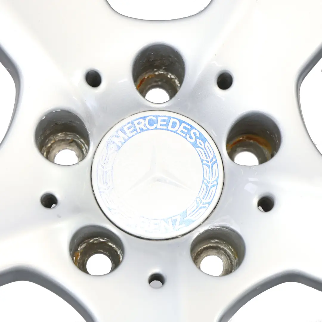 Mercedes W212 Asse Posteriore Argento Cerchio Lega 18" ET:54 9J - SKU A2124011402-4 - Numero di parte A2124011402