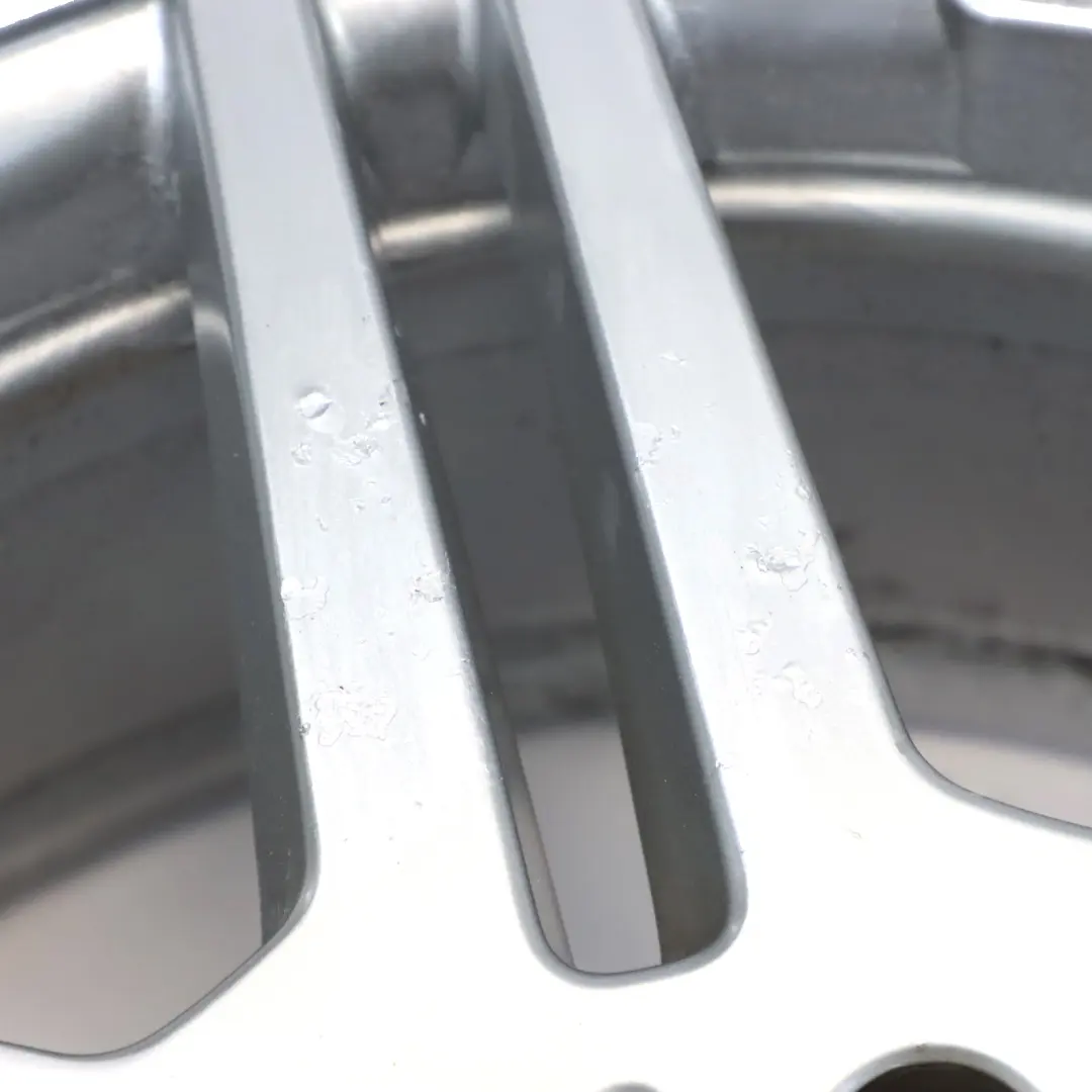 Mercedes W212 Rear Axle Silver Alloy Wheel Rim 18" ET:48 8,5J - SKU A2124012302-1 - Part number A2124012302