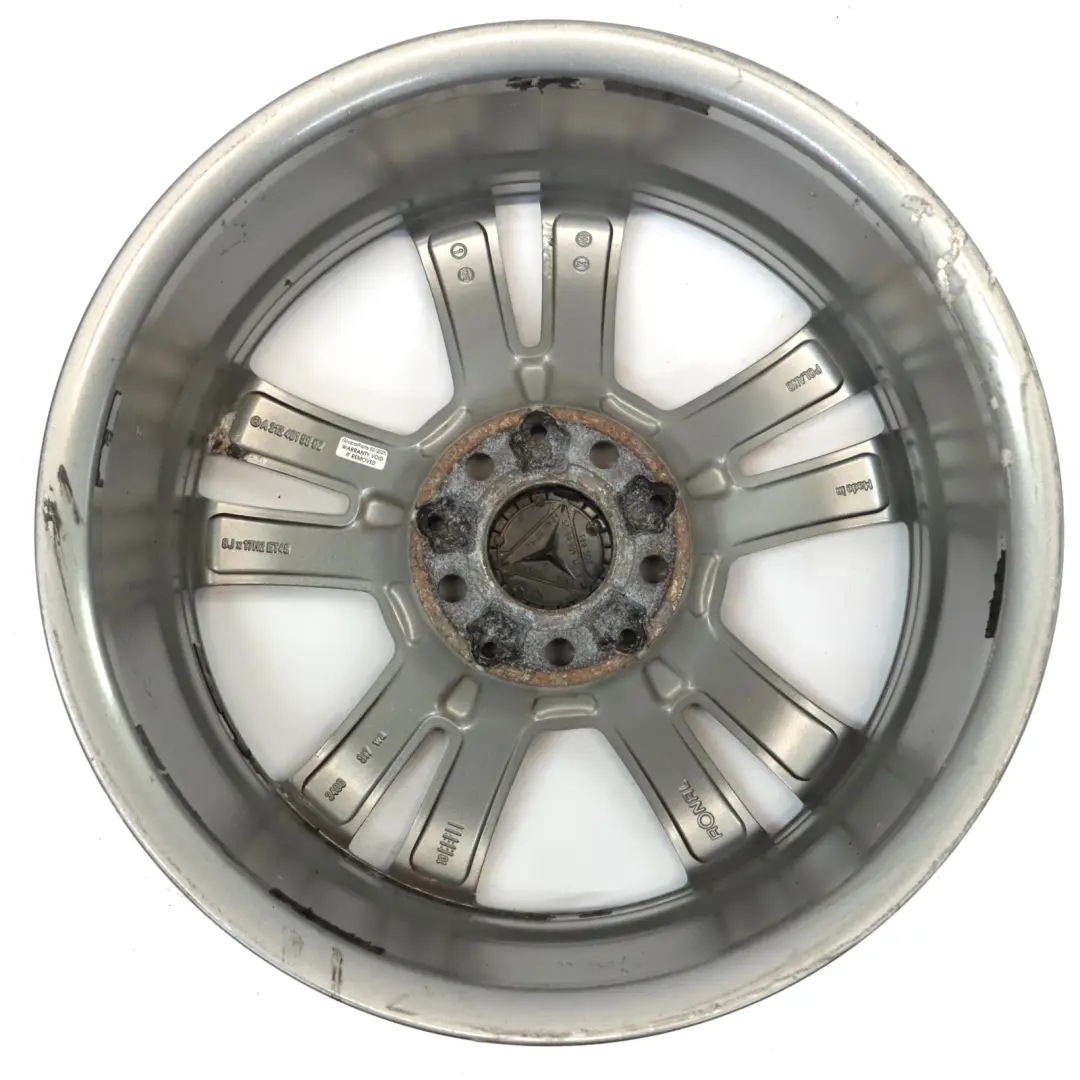 Mercedes W212 Leichtmetallfelge 17" ET:48 8J 5 Doppelspeiche - SKU A2124015602-1 - Teilenummer A2124015602
