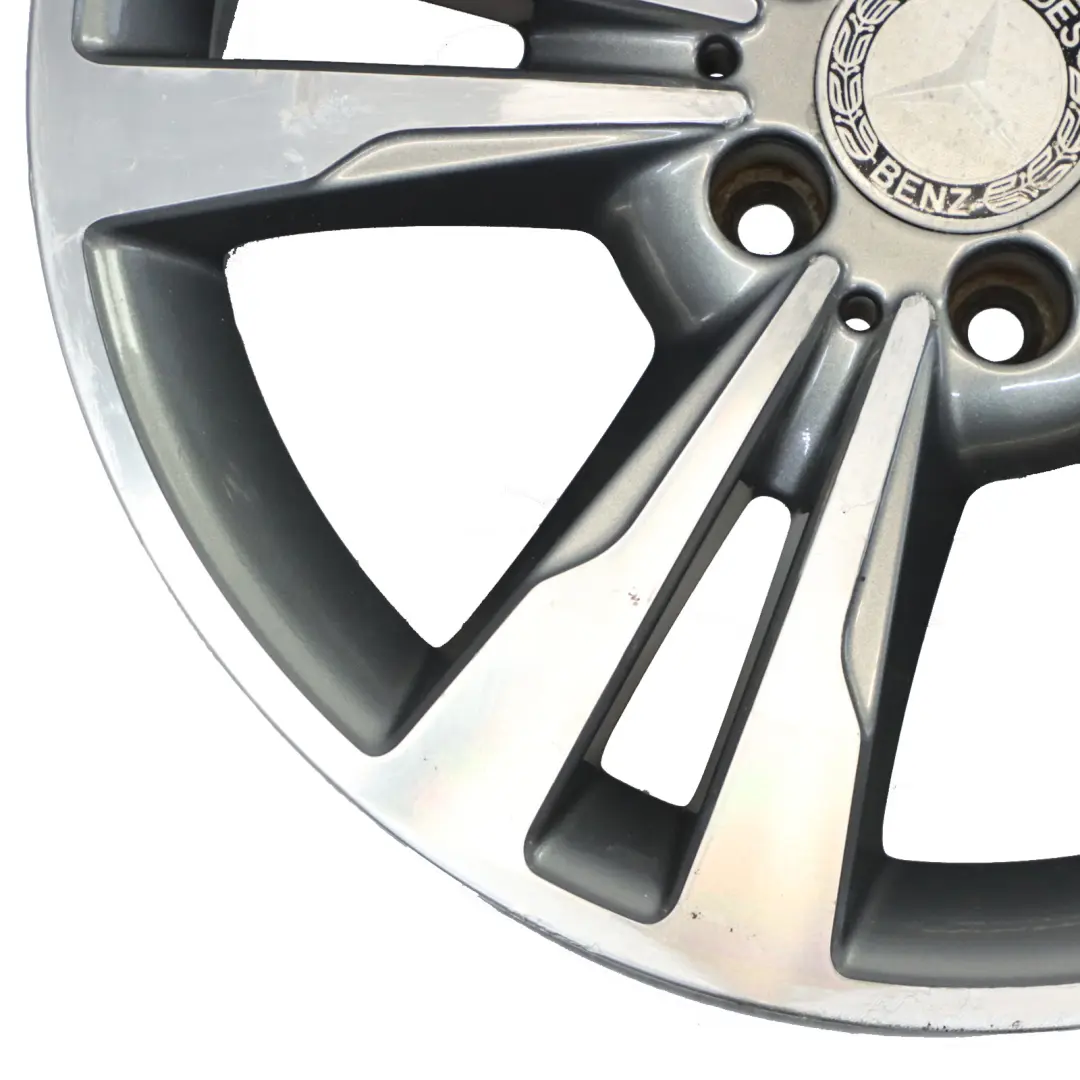 Mercedes W212 Jante Alliage 17" ET:48 8J 5 Double Rayon - SKU A2124015602-1 - Numéro de pièce A2124015602