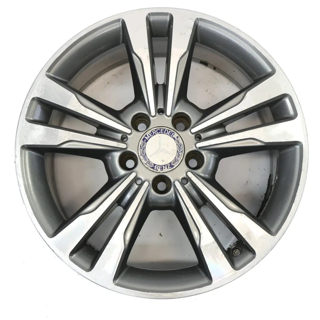 Leichtmetallfelge 17" ET:48 8J 5 Doppelspeiche Mercedes W212 - SKU A2124015602-2 - Teilenummer A2124015602