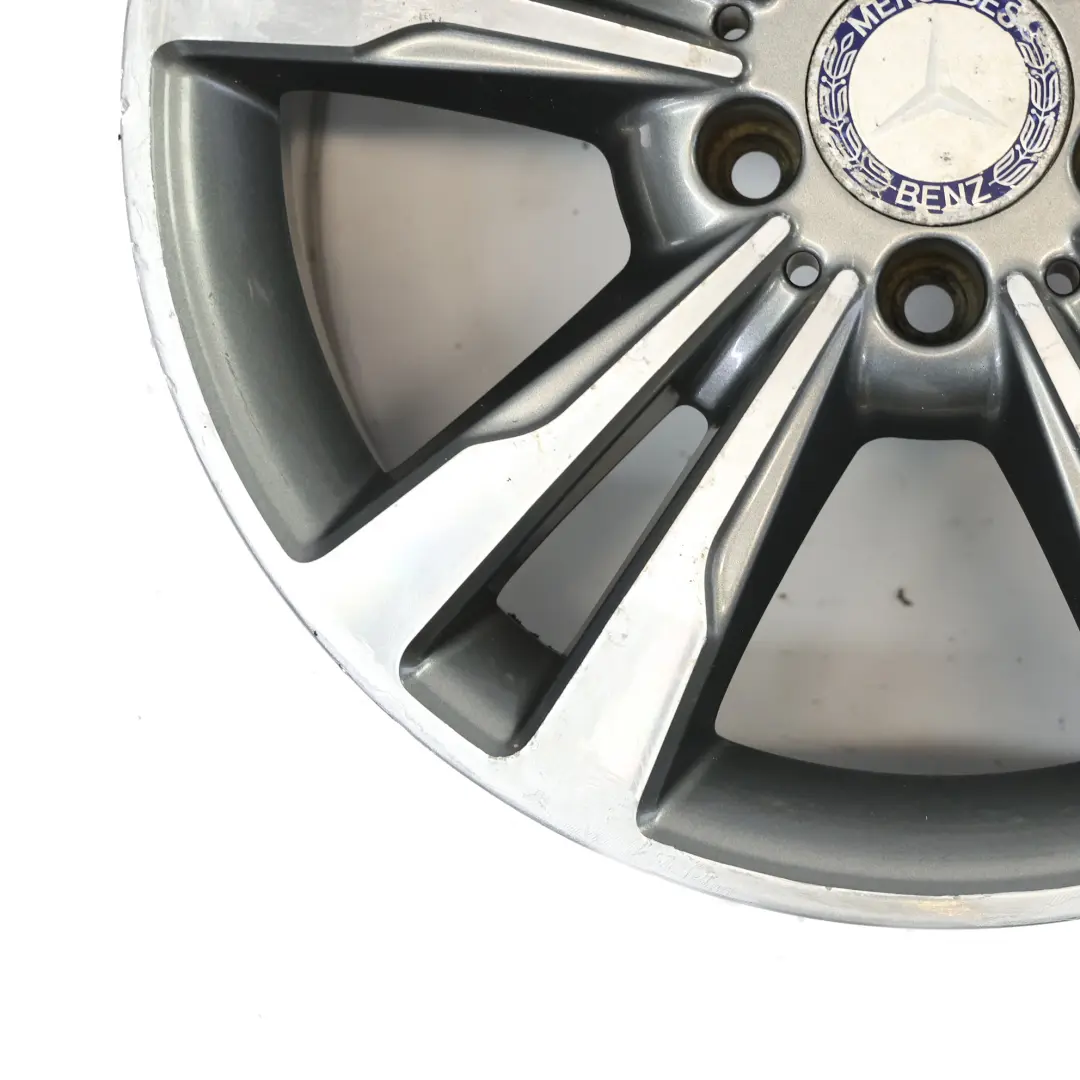 Leichtmetallfelge 17" ET:48 8J 5 Doppelspeiche Mercedes W212 - SKU A2124015602-2 - Teilenummer A2124015602