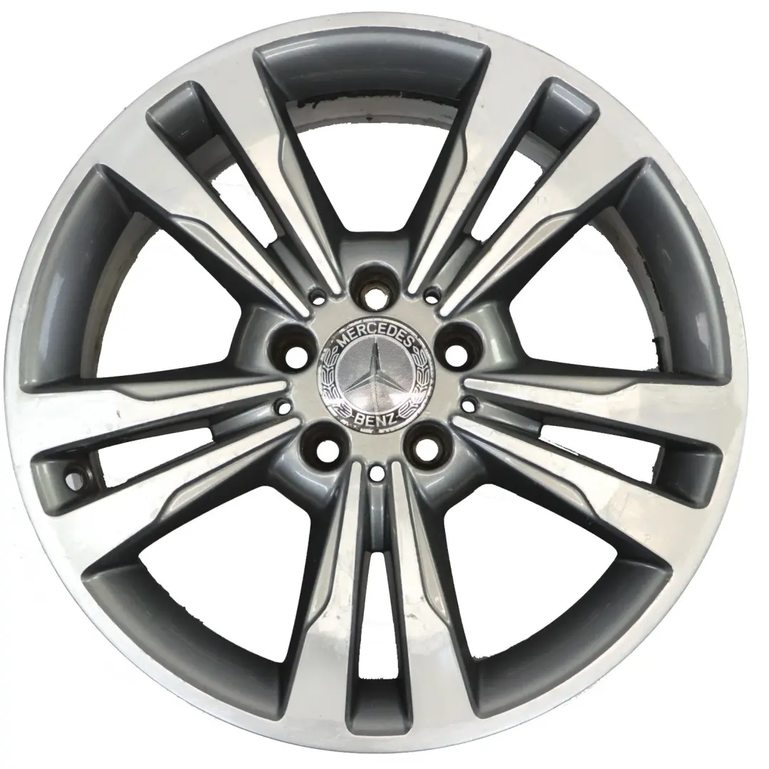 Alloy Wheel Rim 17" ET:48 8J 5 Double Spoke Mercedes W212 - SKU A2124015602-4 - Part number A2124015602