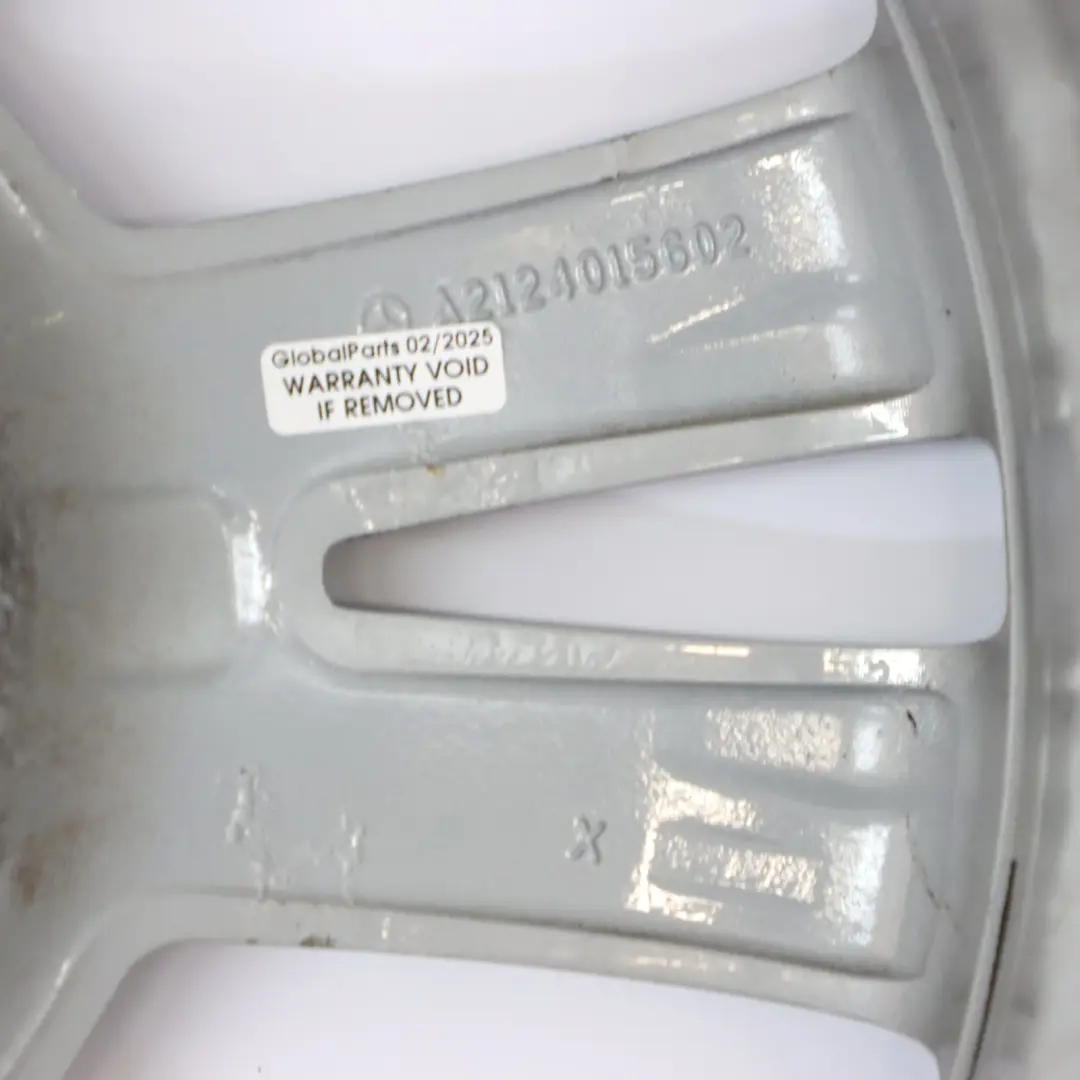 Alloy Wheel Rim 17" ET:48 8J 5 Double Spoke Mercedes W212 - SKU A2124015602-4 - Part number A2124015602