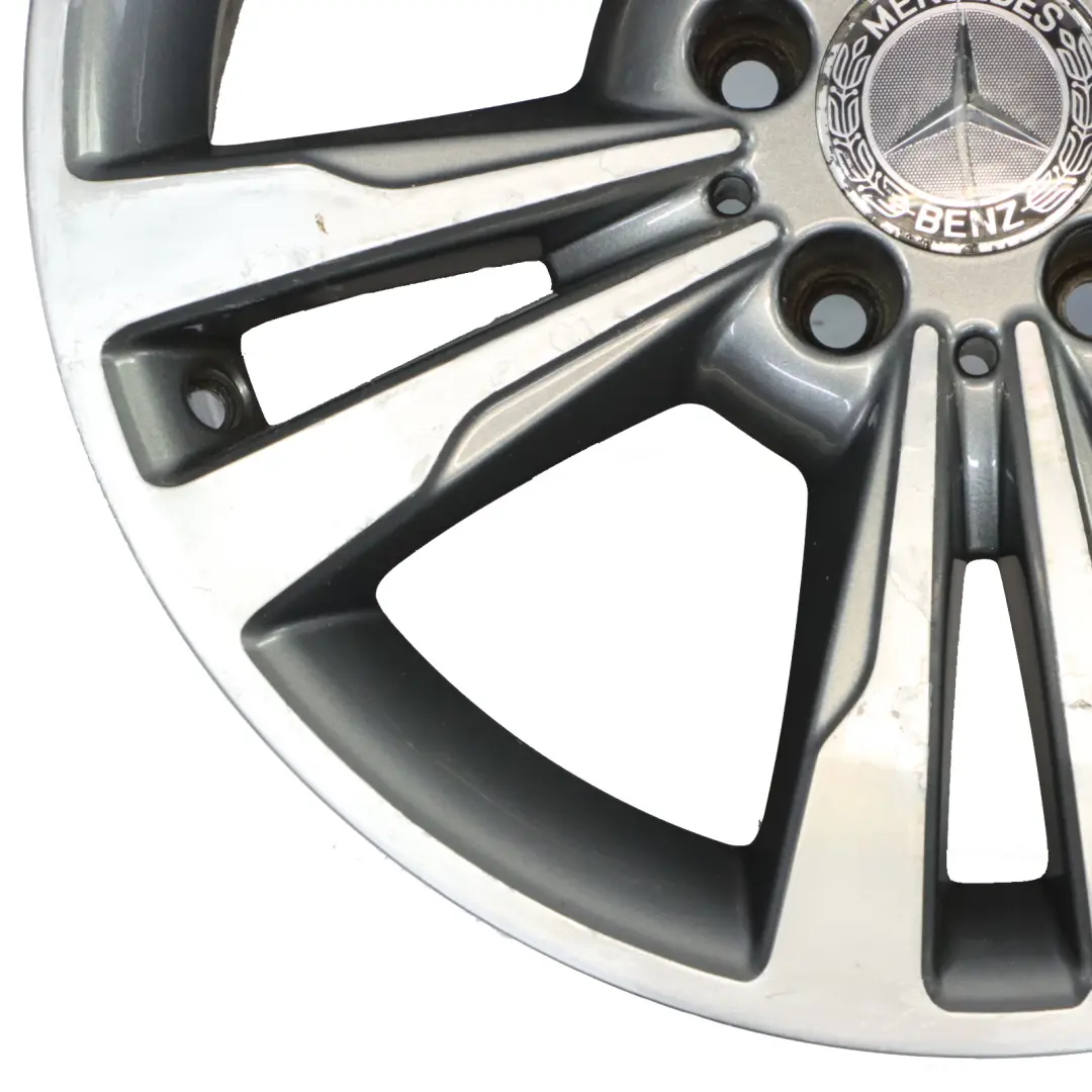 Alloy Wheel Rim 17" ET:48 8J 5 Double Spoke Mercedes W212 - SKU A2124015602-4 - Part number A2124015602