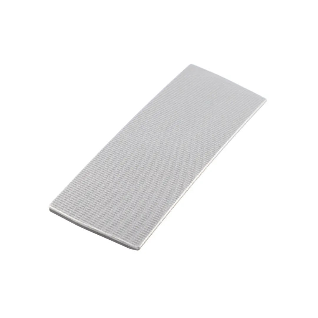 Mercedes W212 Consola Trasera Cubierta Bandeja Aluminio Cepillado - SKU A2126803217 - Número de pieza A2126803217